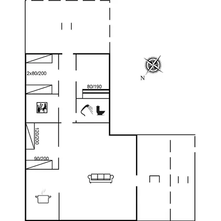 بيت للعطل Ingwin - 250m To The Fjord By Interhome Skjern